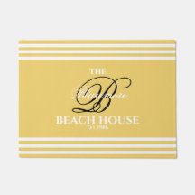 Goldsand-Weiße Streifen Schwarzer Anfangsname Auße