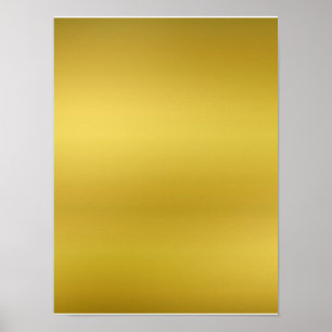 Goldschablonen-Hintergrund-Gewohnheit Poster