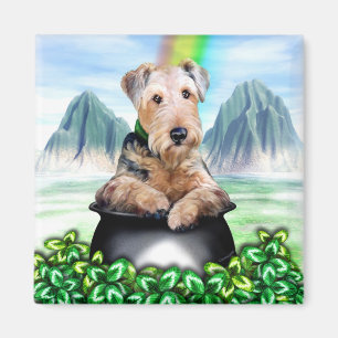 Goldschatz-Magnet Airedales Terrier Magnet