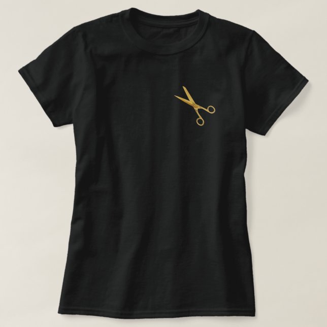Goldschere T-Shirt (Design vorne)
