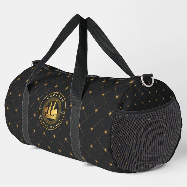 Goldschiff Duffle Bag (Rechte Ecke)
