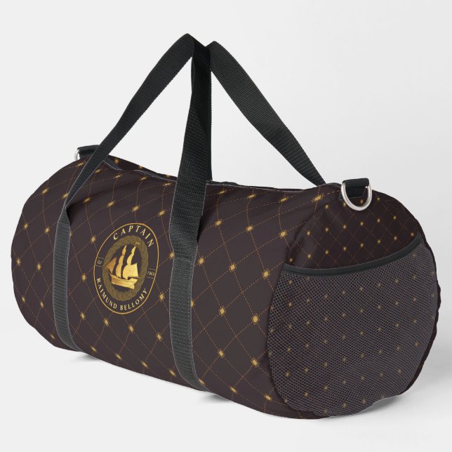 Goldschiff Duffle Bag (Rechte Ecke)