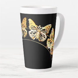 Goldschmetterlinge Milchtasse