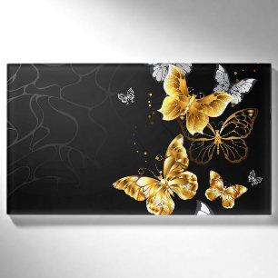Goldschmetterlinge Namenschild