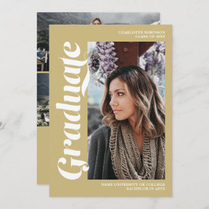 Goldschmied-Foto-Abschluss Einladung