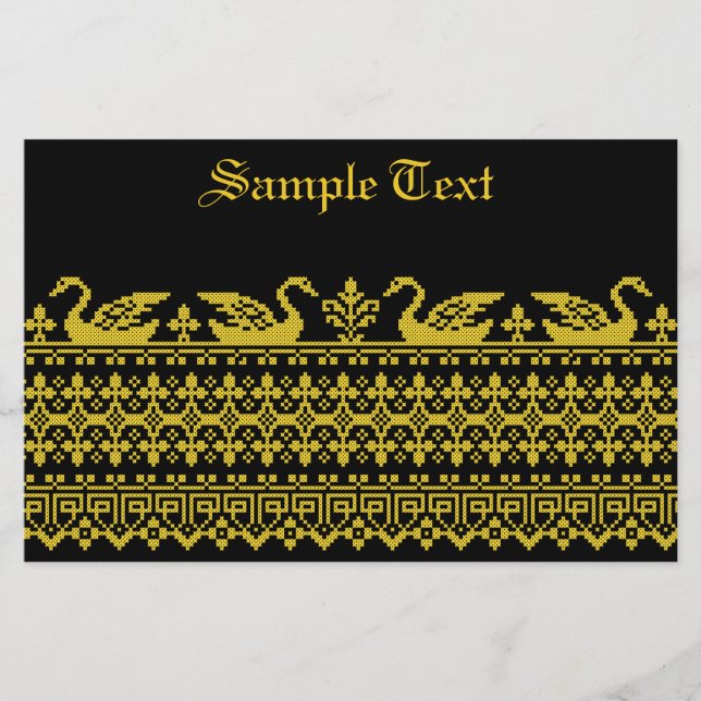 Goldschwäne Flyer (Vorne)