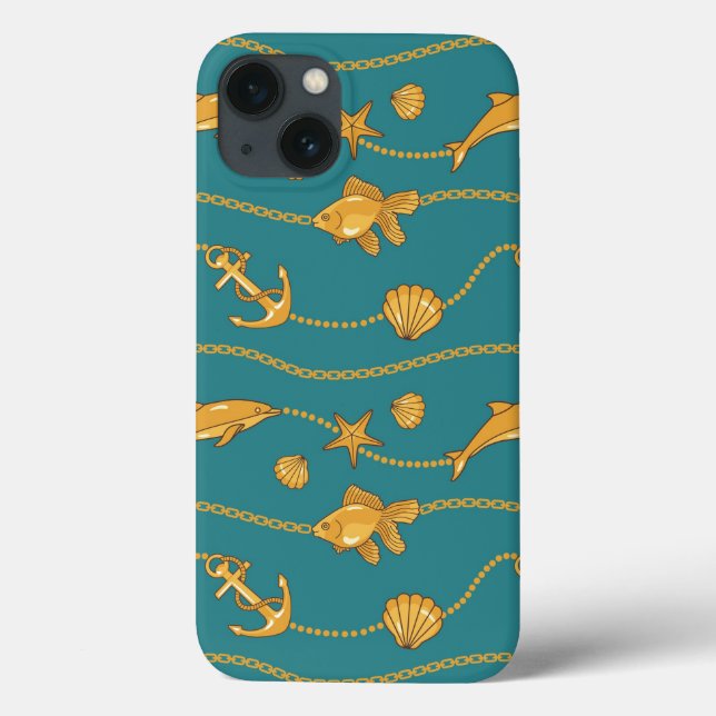 Goldseemuster Case-Mate iPhone Hülle (Rückseite)