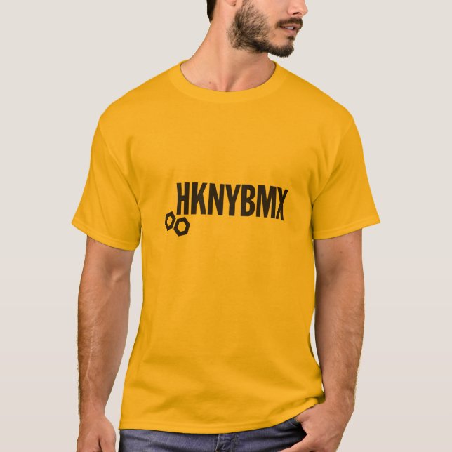 GoldShortsleeved erwachsenes T-Shirt (Vorderseite)