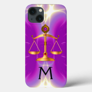 GOLDSKALEN MIT GEM STONES MONOGRAM Pink Case-Mate iPhone Hülle