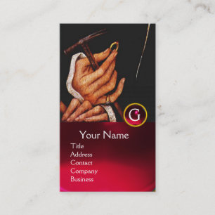 GOLDSMITH, WERTVOLLER METALWORKER, GOLD JEWELRY AR VISITENKARTE