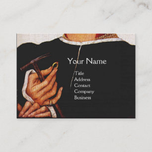 GOLDSMITH, WERTVOLLER METALWORKER, JEWELRY Pearl Visitenkarte