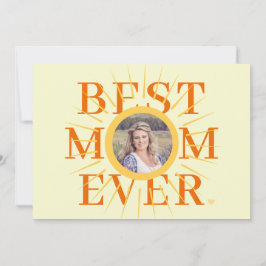 Goldsonnenkarte Mama Multi Foto Mutter Tageskarte