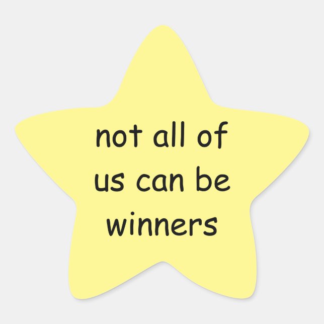 Goldstar-Aufkleber Stern-Aufkleber