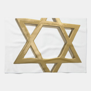 Goldstar der david geschirrtuch