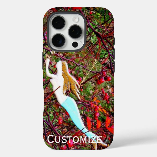 Goldstar-Meerjungfrau Case-Mate iPhone Hülle (Rückseite)