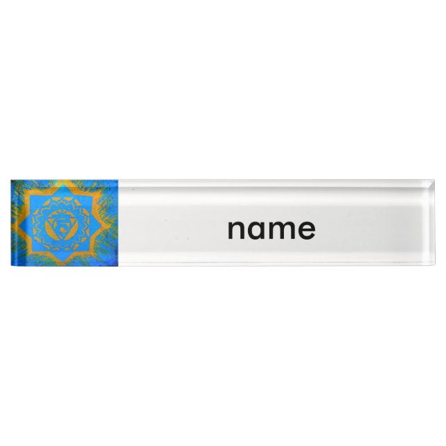 Goldstar Namensplakette (Vorderseite)