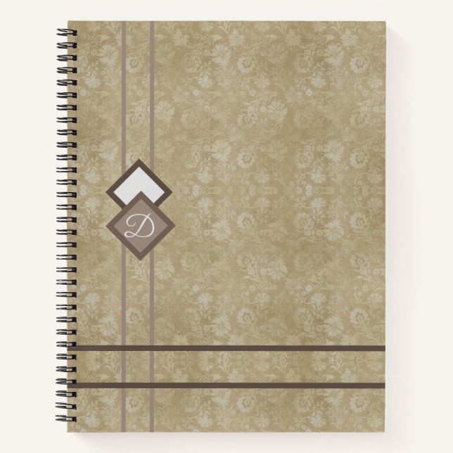 Goldstaube Notizbuch (Vorderseite)