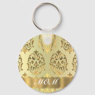 Goldstaubmutter personalisiert schlüsselanhänger