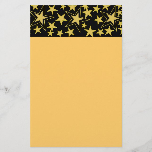 Goldstern-Briefpapier Briefpapier (Vorderseite)