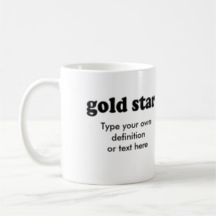 GOLDstern Tasse
