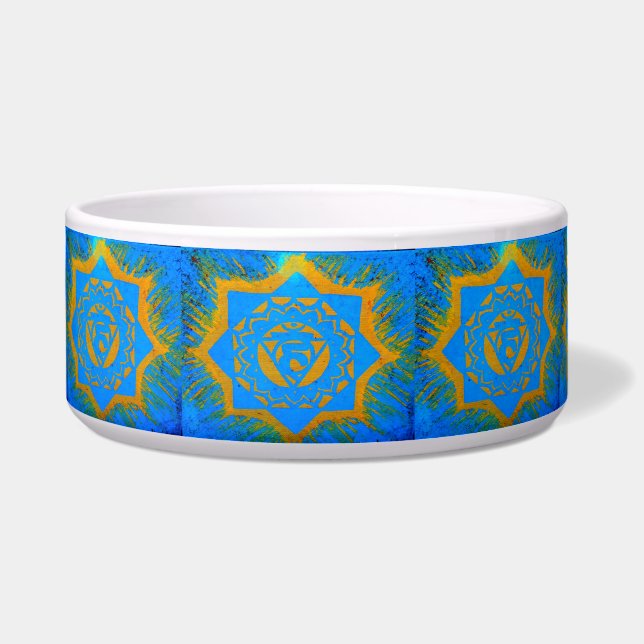 Goldsterne auf blau napf (Vorderseite)