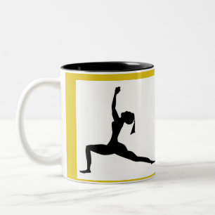 Goldstil: Klassische Tasse/Kaffee-Cup Zweifarbige Tasse