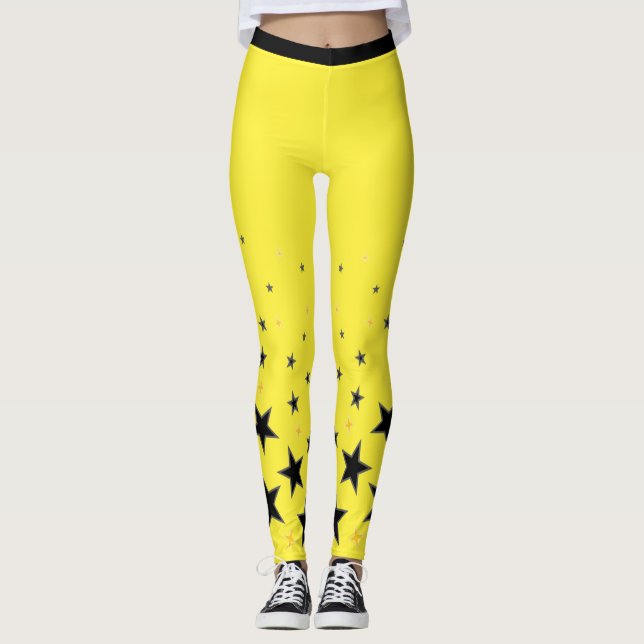 Goldsuperstar Leggings (Vorderseite)