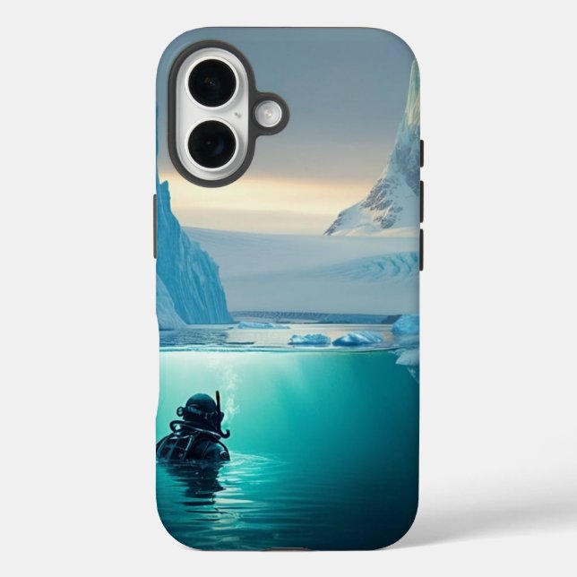 Goldtauchen Case-Mate iPhone Hülle (Rückseite)