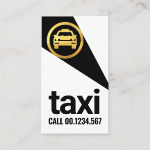 Goldtaxi Visitenkarte