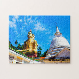Goldtempel Sri Lanka. Puzzle