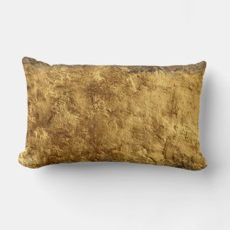 Goldtextur Lendenkissen