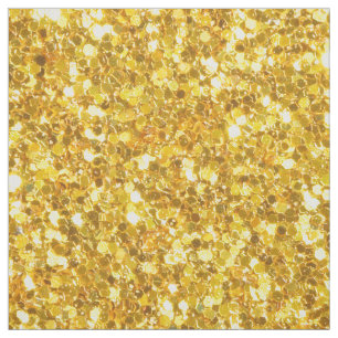 Goldtöne Glitter-Muster Stoff