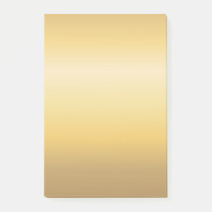 Goldtöne sanfte Farbfluss vielseitige Abstraktion Post-it Klebezettel