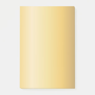 Goldtöne sanfte Farbfluss vielseitige Abstraktion Post-it Klebezettel