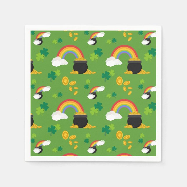 Goldtopf Serviette (Vorderseite)