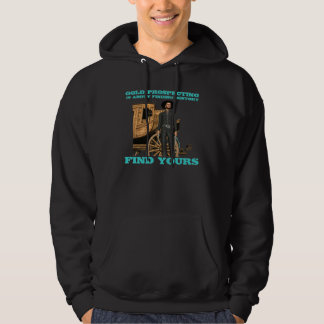 Goldverschieben, das ProspektorunisexHoodie Hoodie