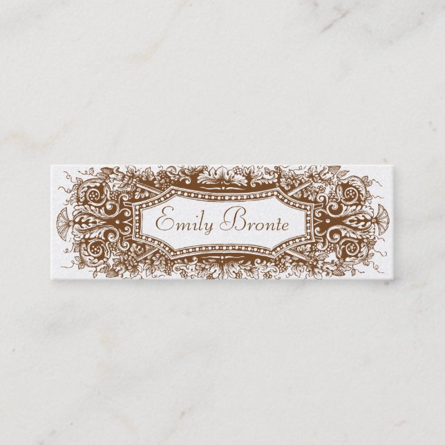 GoldVintager Blick-dünne Karte #2 (Vorderseite)