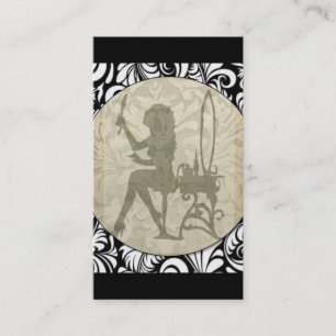 GoldVintager Damast-göttliche Eleganz Visitenkarte