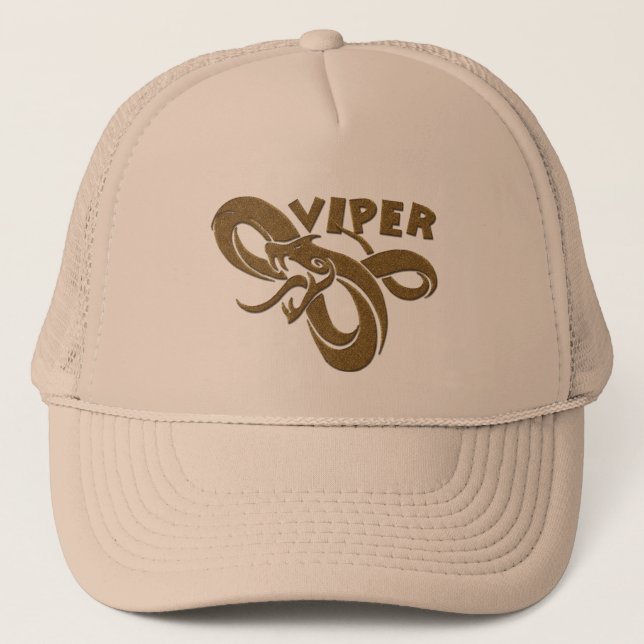 GOLDviper Truckerkappe (Vorderseite)