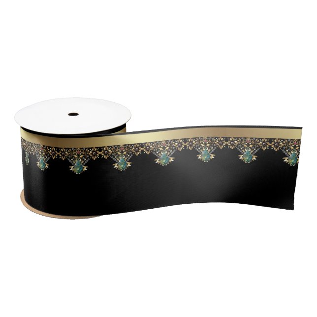 Goldvorsprung Satinband (Spule)