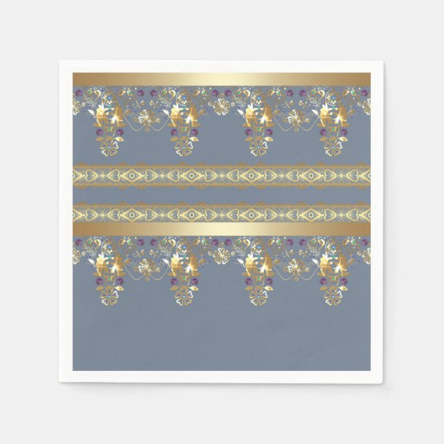 Goldvorsprung Serviette (Vorderseite)