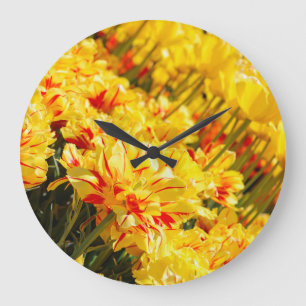 Goldwachstum Große Wanduhr