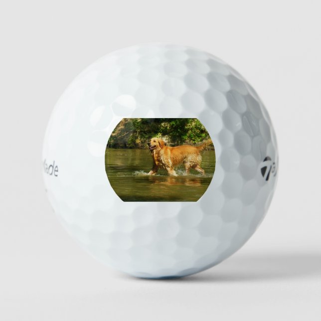 Goldwasser Golfball (Vorderseite)