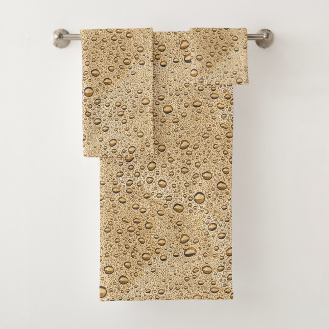 Goldwassertröpfchen Badhandtuch Set (Insitu)