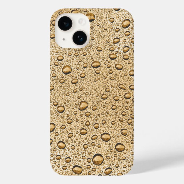 Goldwassertröpfchen Case-Mate iPhone Hülle (Rückseite)