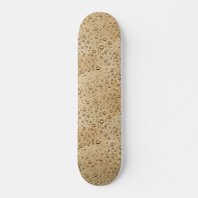 Goldwassertröpfchen Skateboard (Vorne)