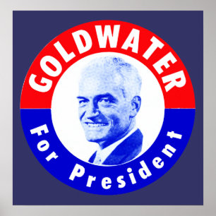 Goldwater 1964 für Präsidenten Poster