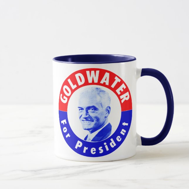 Goldwater 1964 für Präsidenten Tasse (Rechts)