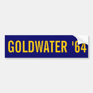 GOLDWATER '64 AUTOAUFKLEBER