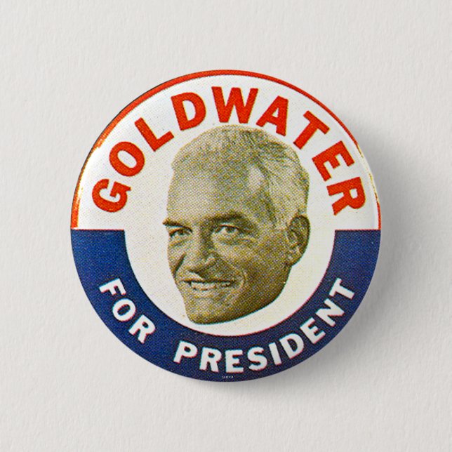 Goldwater - Knopf Button (Vorderseite)